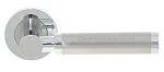 Charlotte Door Handle on Rose - Frelan